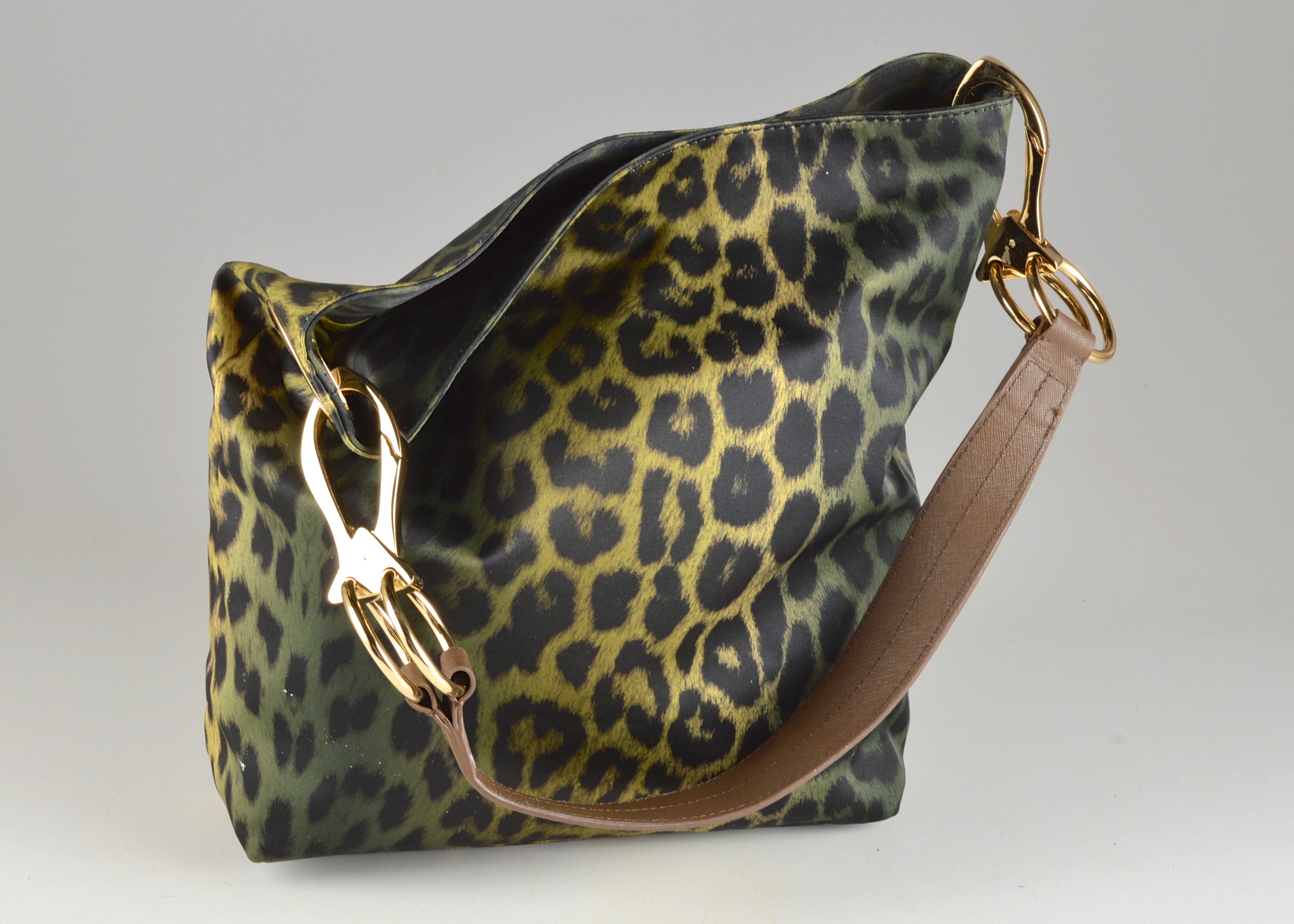 JPK Paris 75 Leopard Print Shoulder Bag 