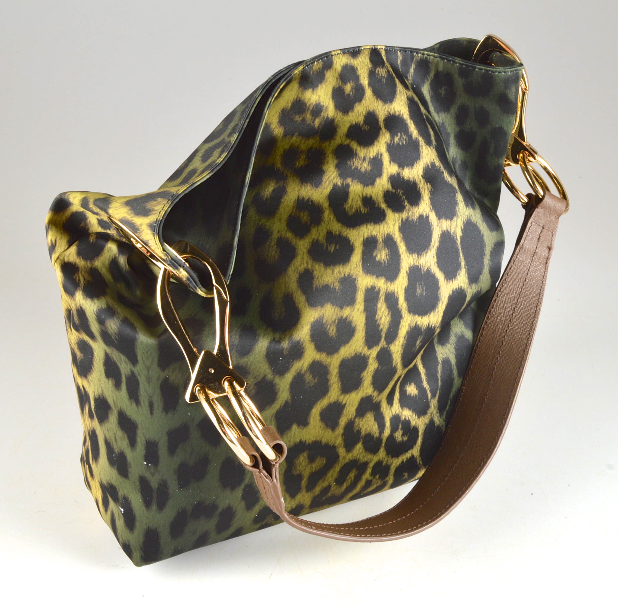 JPK Paris 75 Leopard Print Shoulder Bag 