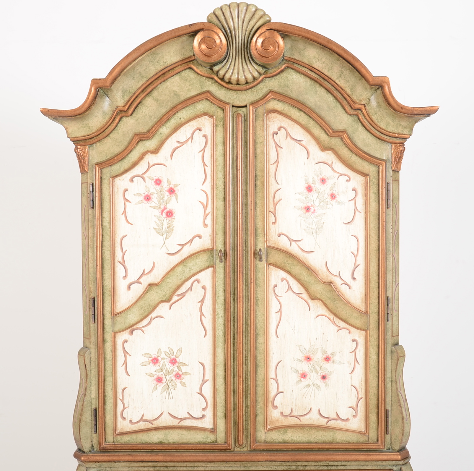 Hand-Painted Secretary by Horchow