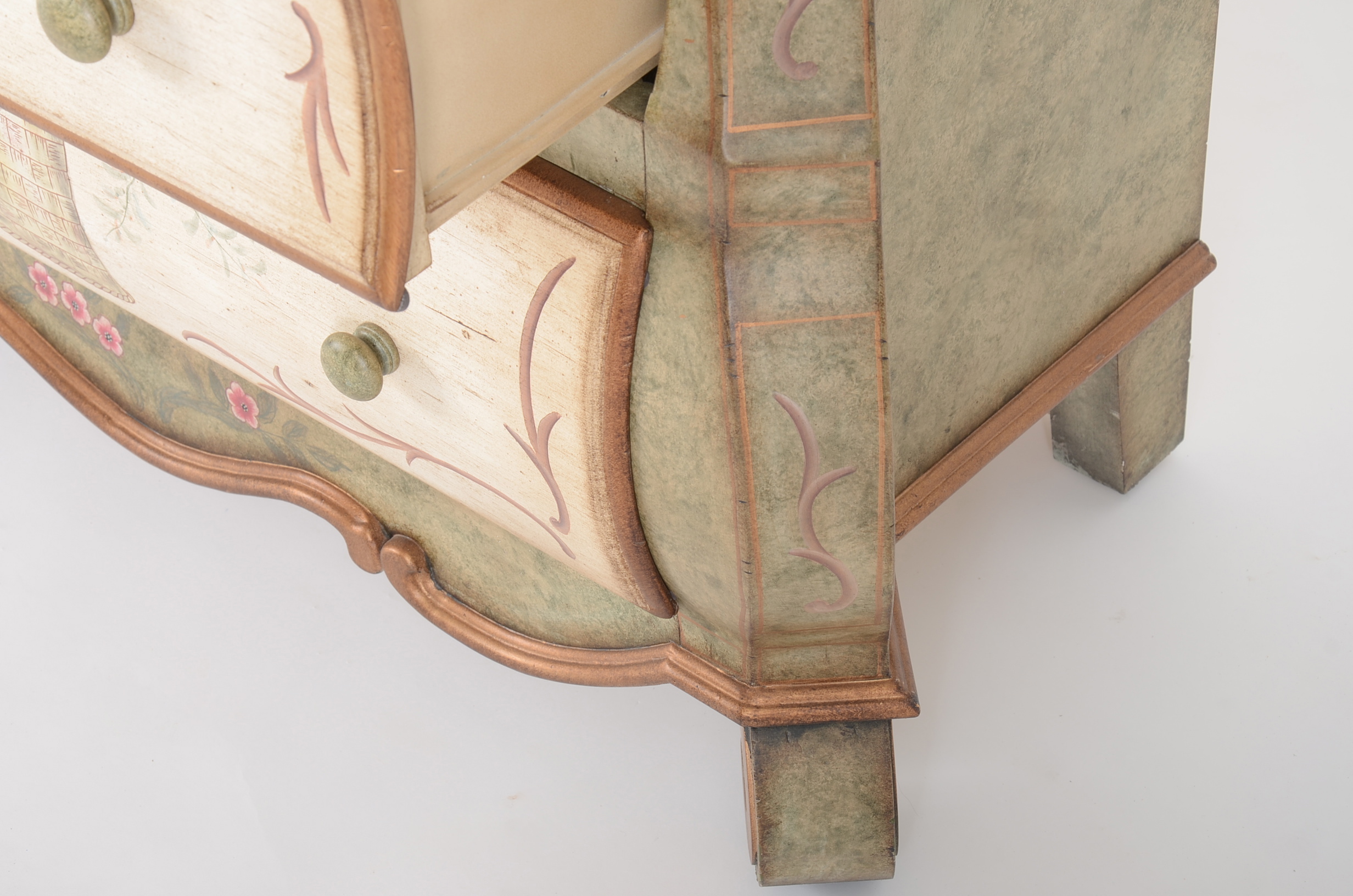 Hand-Painted Secretary by Horchow