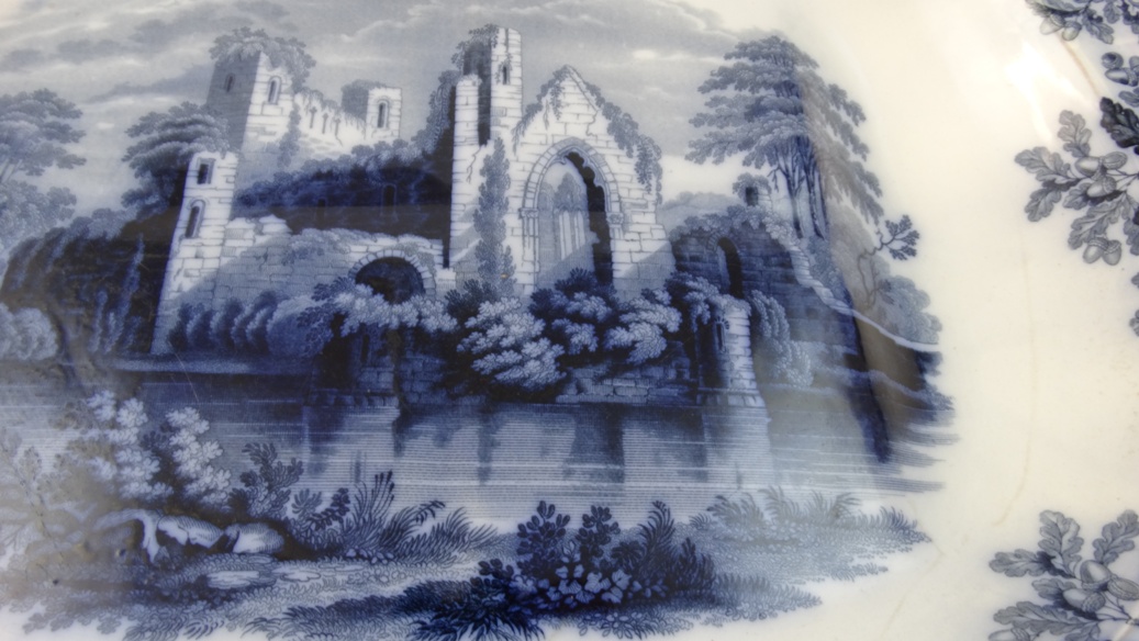 Antique Copeland Late Spode Meat Platter 19c