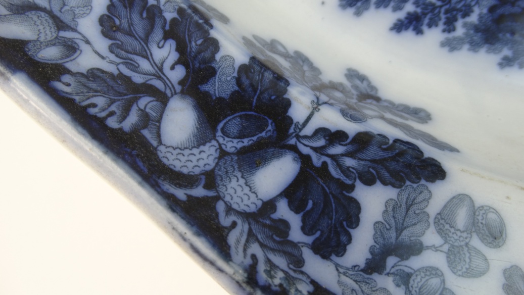 Antique Copeland Late Spode Meat Platter 19c