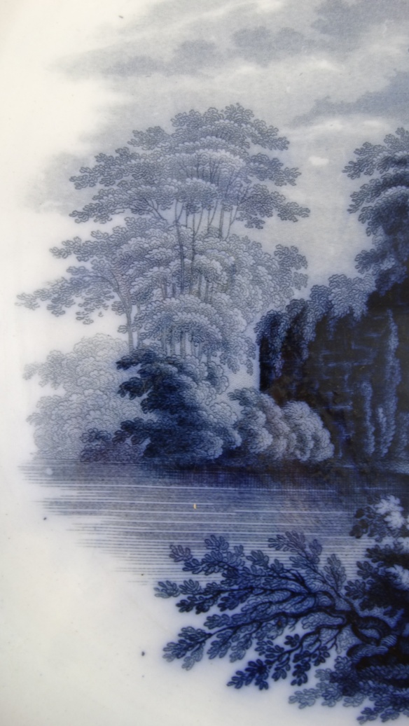 Antique Copeland Late Spode Meat Platter 19c