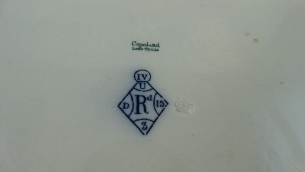 Antique Copeland Late Spode Meat Platter 19c