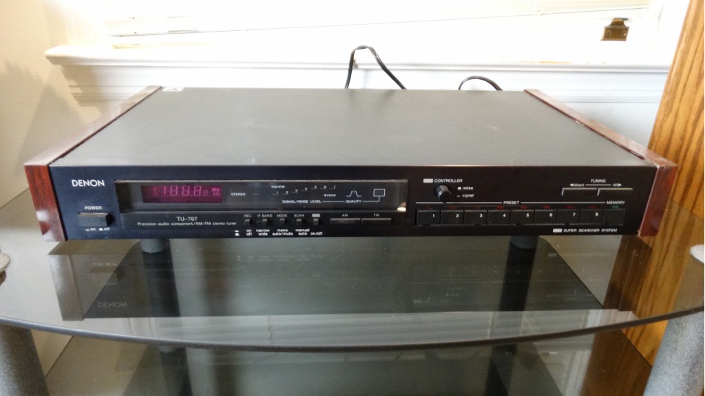 Denon Stereo Component TU-767 AM-FM Stereo Tuner
