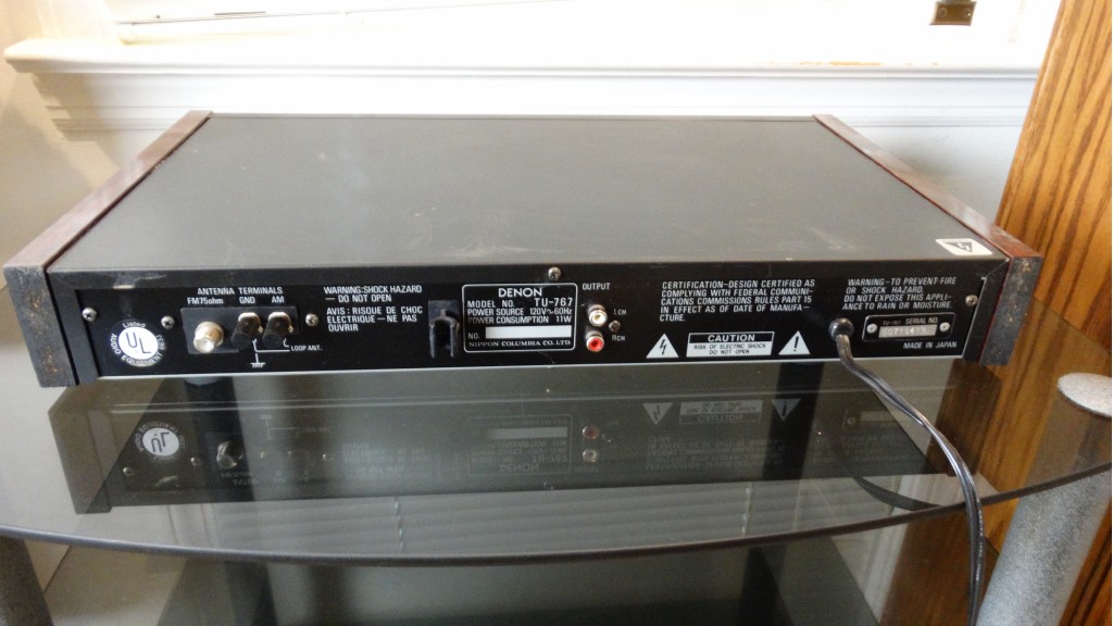Denon Stereo Component TU-767 AM-FM Stereo Tuner