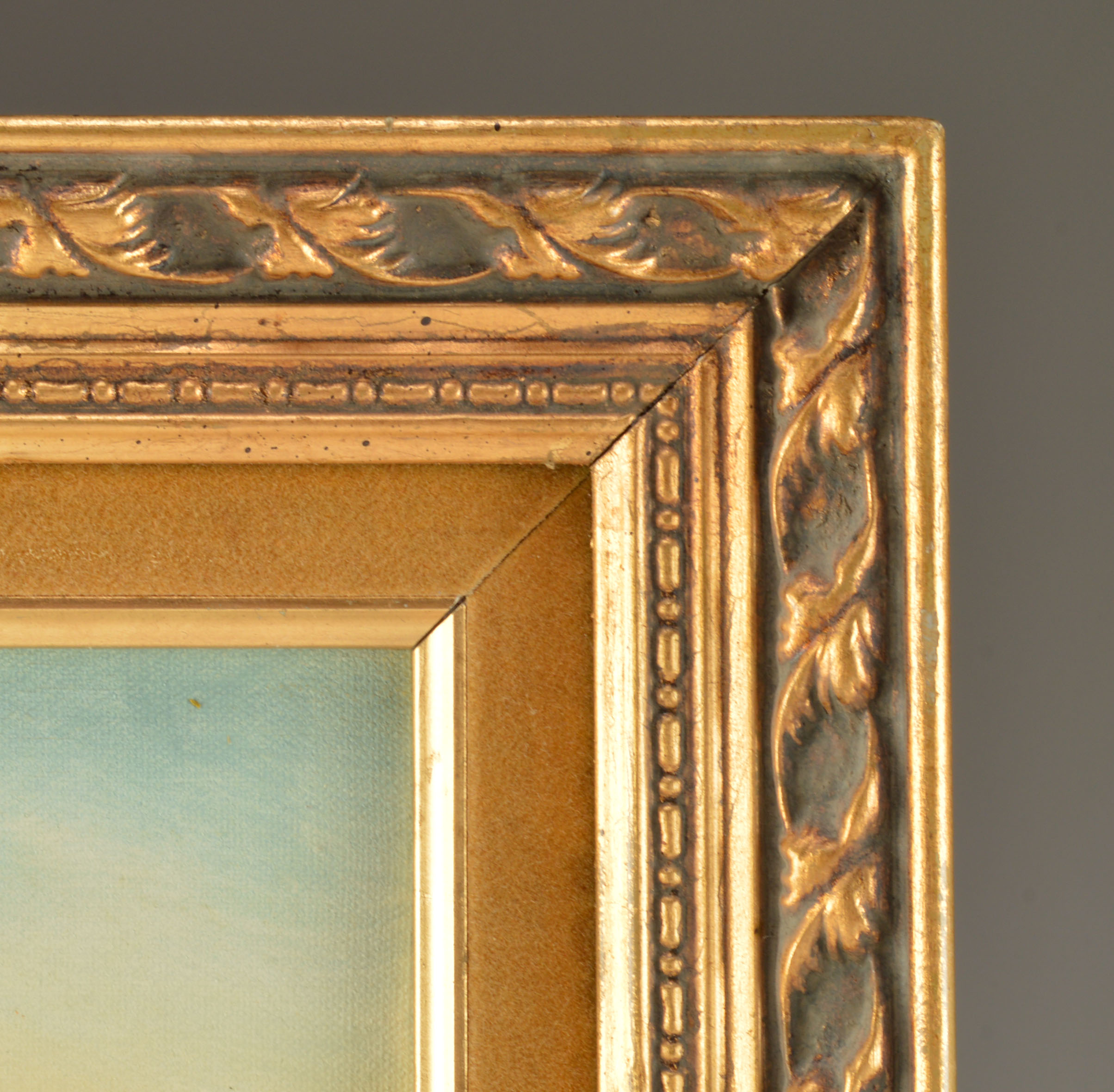 Original Oil Painting on Canvas by I. Cafieri