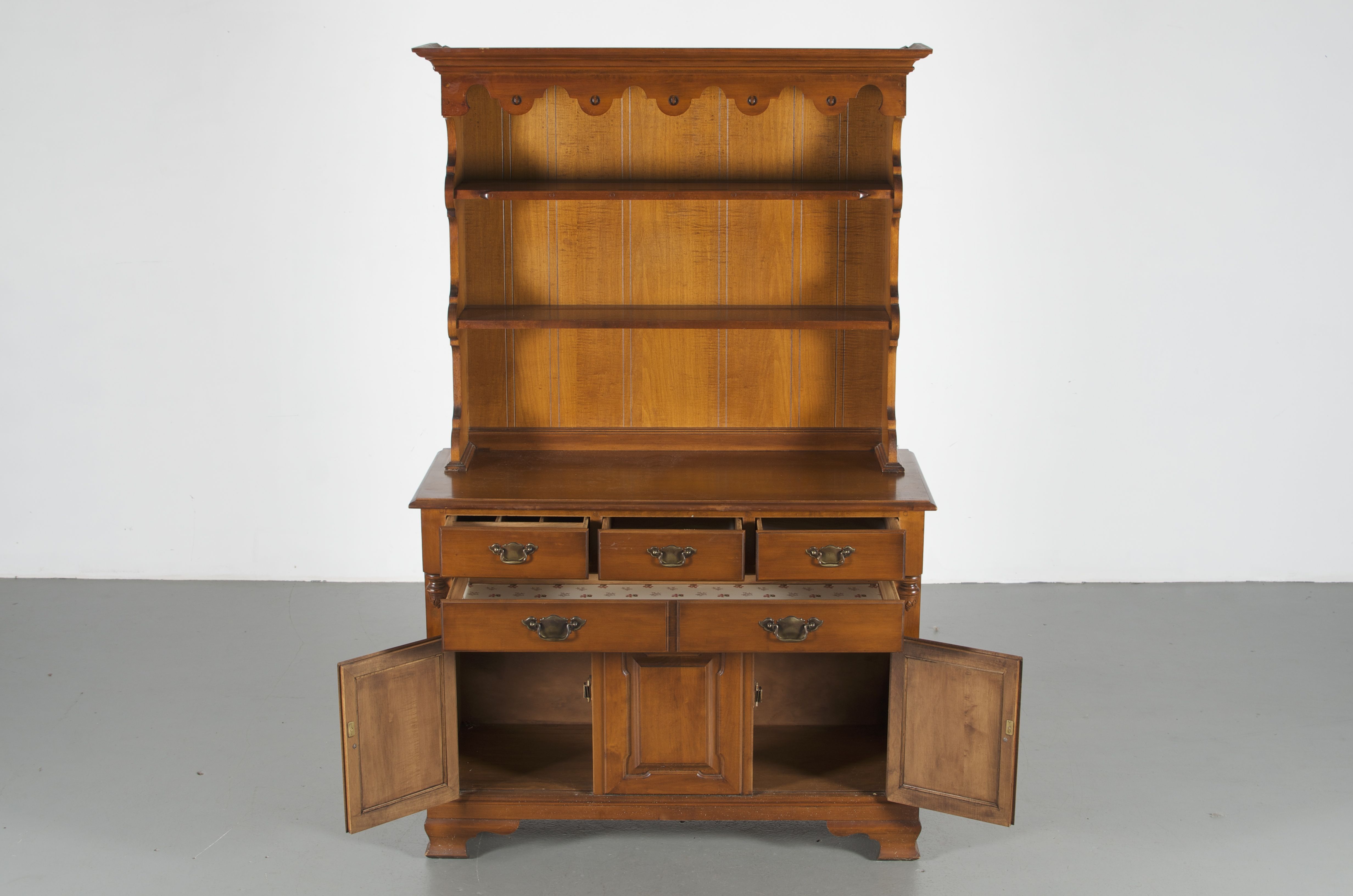 Tell City Solid Hard Rock Maple Cabinet by Young Republic Group