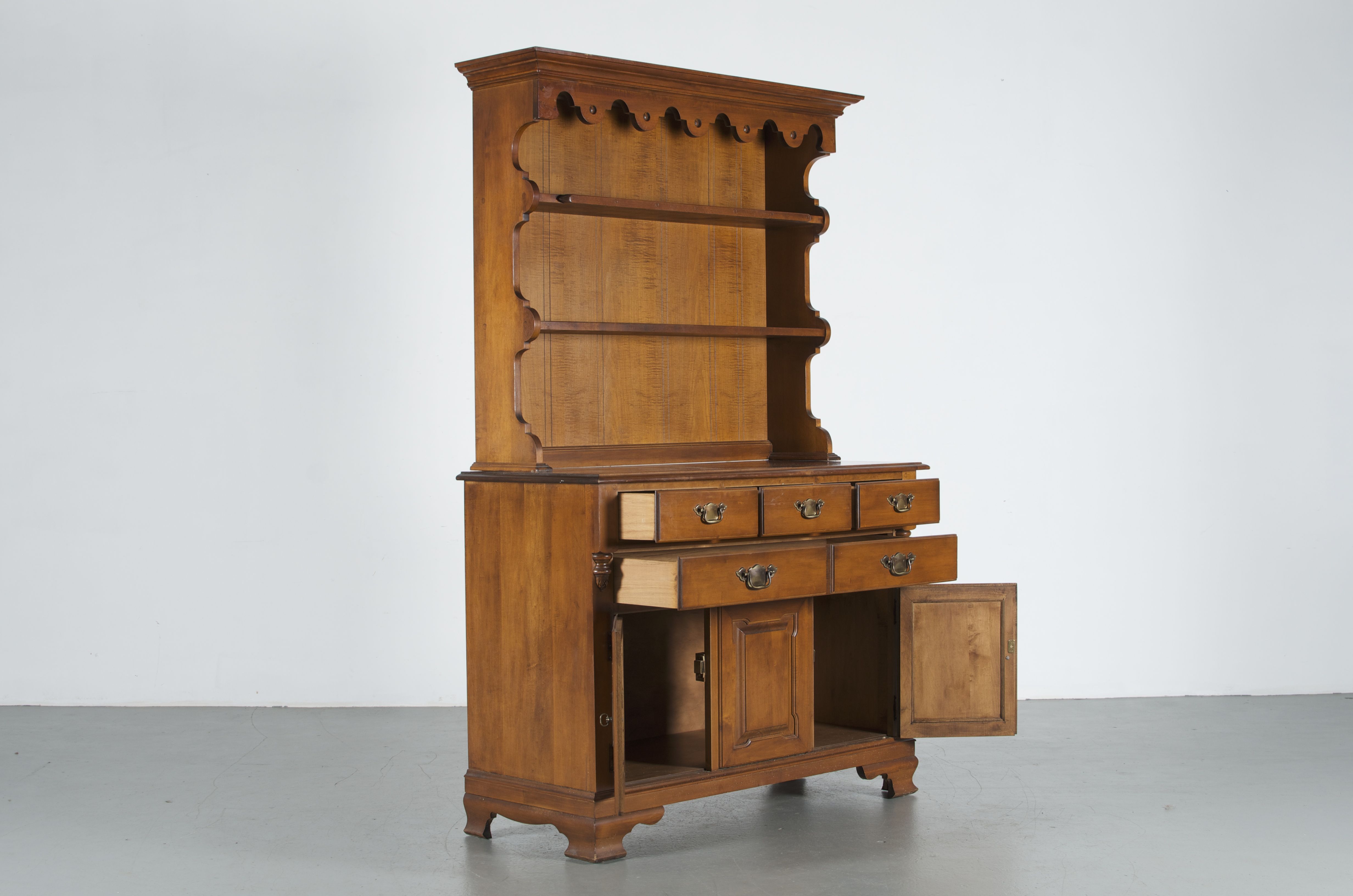 Tell City Solid Hard Rock Maple Cabinet by Young Republic Group