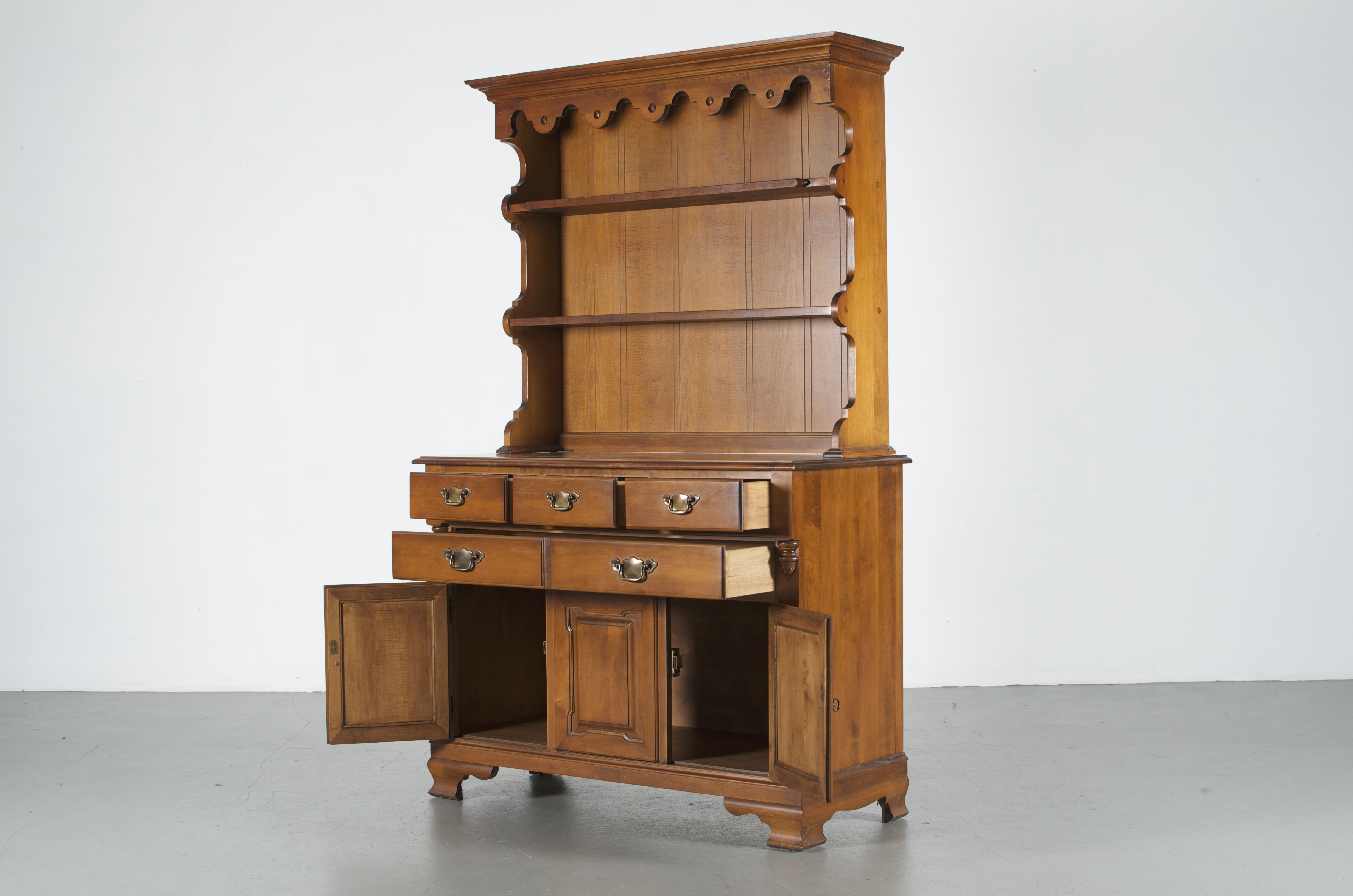 Tell City Solid Hard Rock Maple Cabinet by Young Republic Group