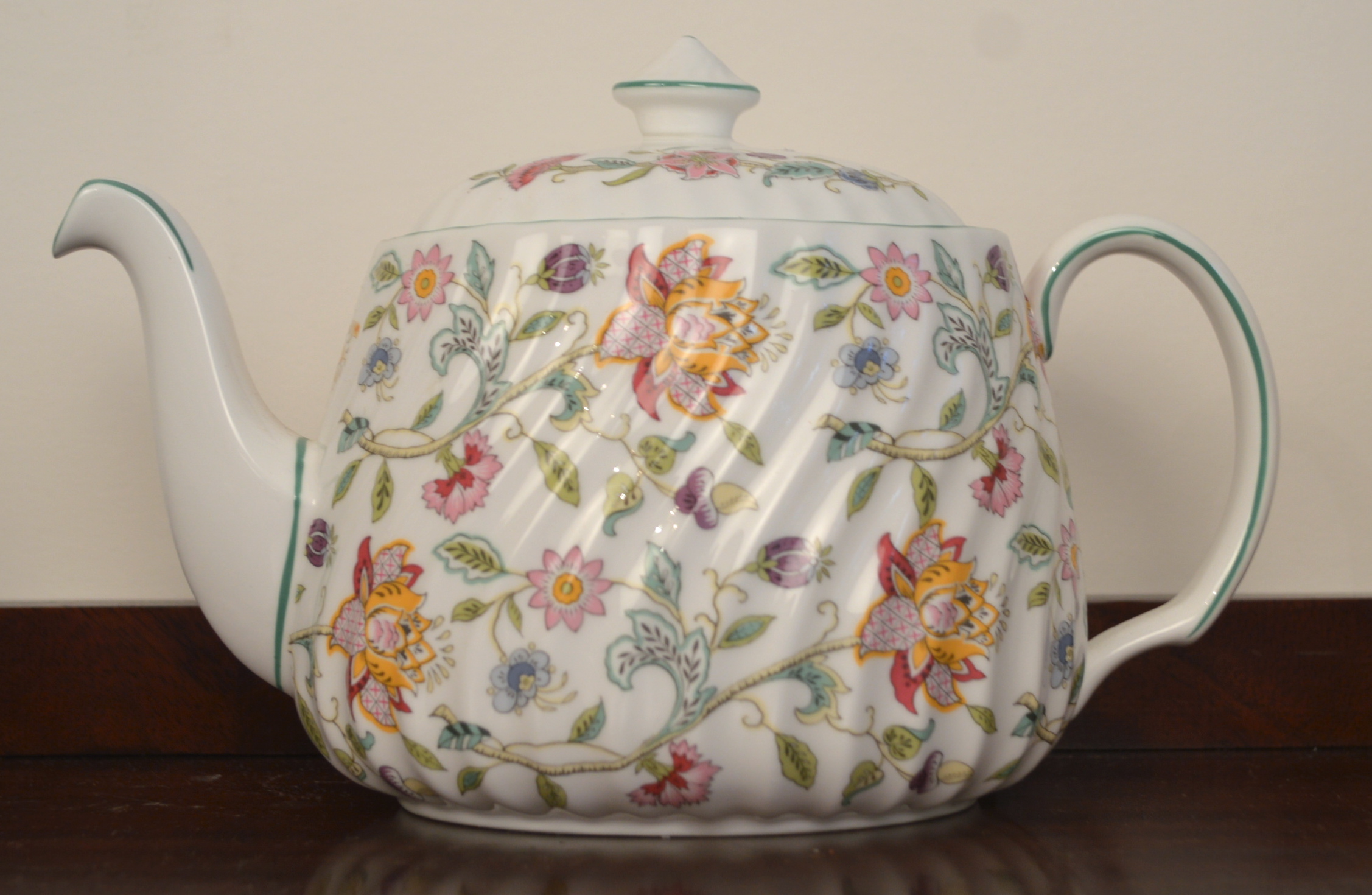 Minton China in the "Haddon Hall" Pattern