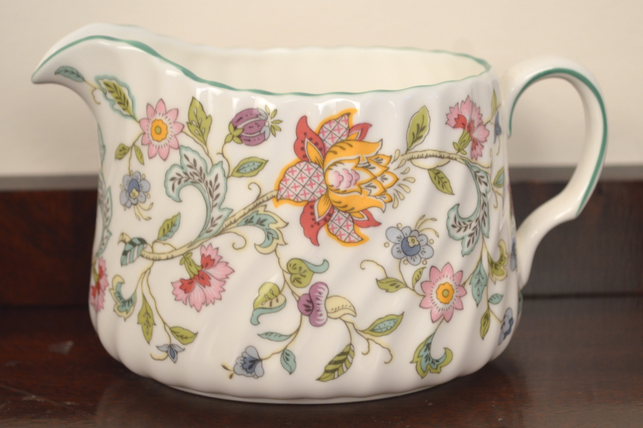 Minton China in the "Haddon Hall" Pattern