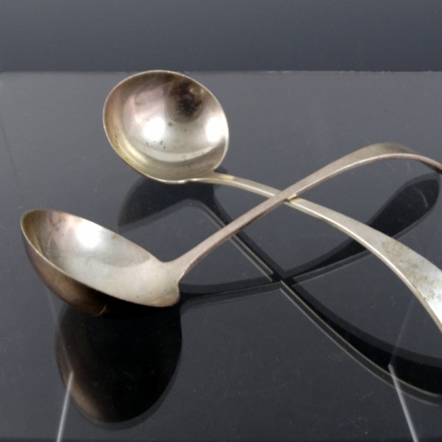 Pair of Frank Whiting Sterling Silver Ladles