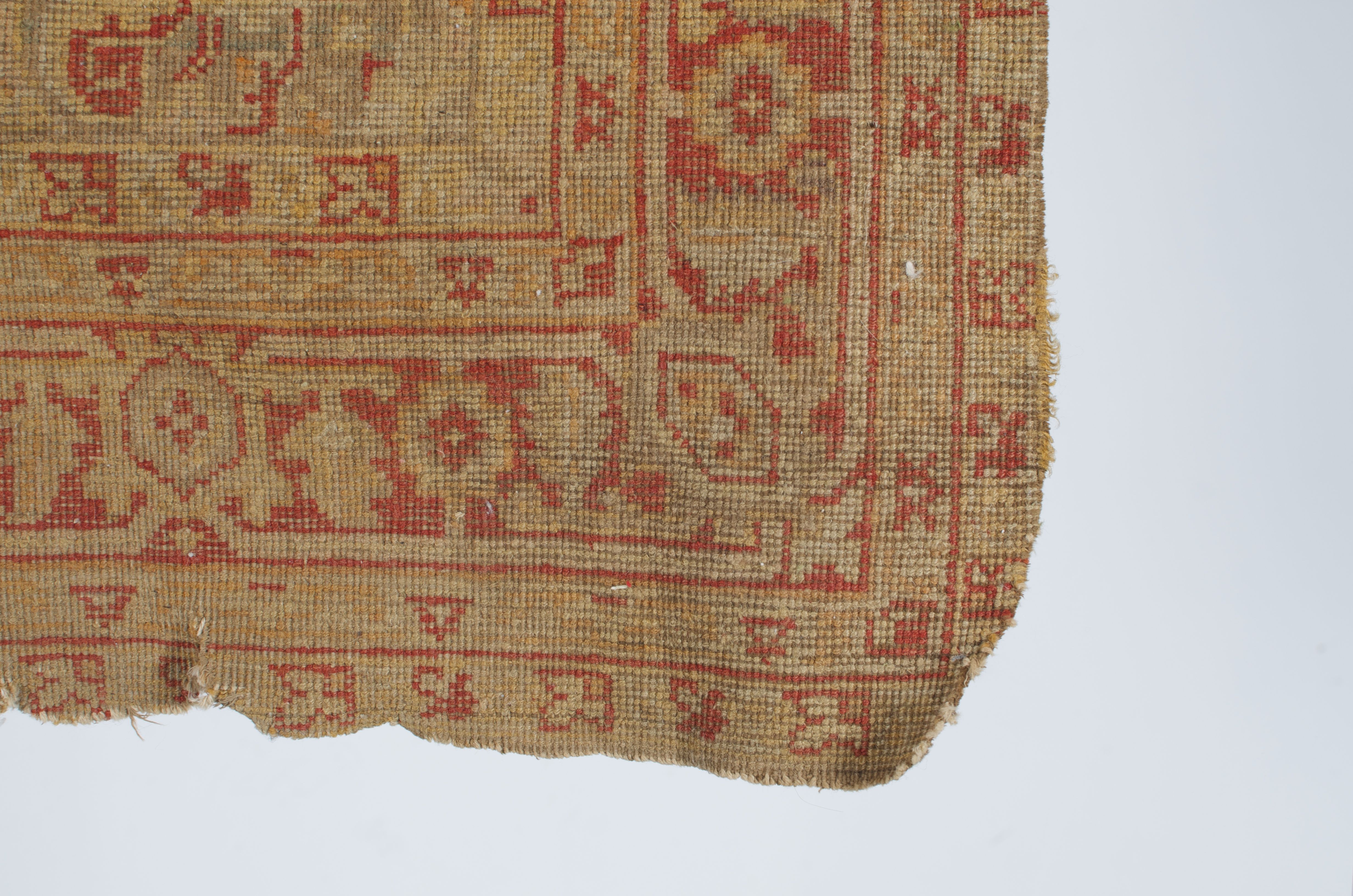 Antique Hand-Knotted Persian Rug