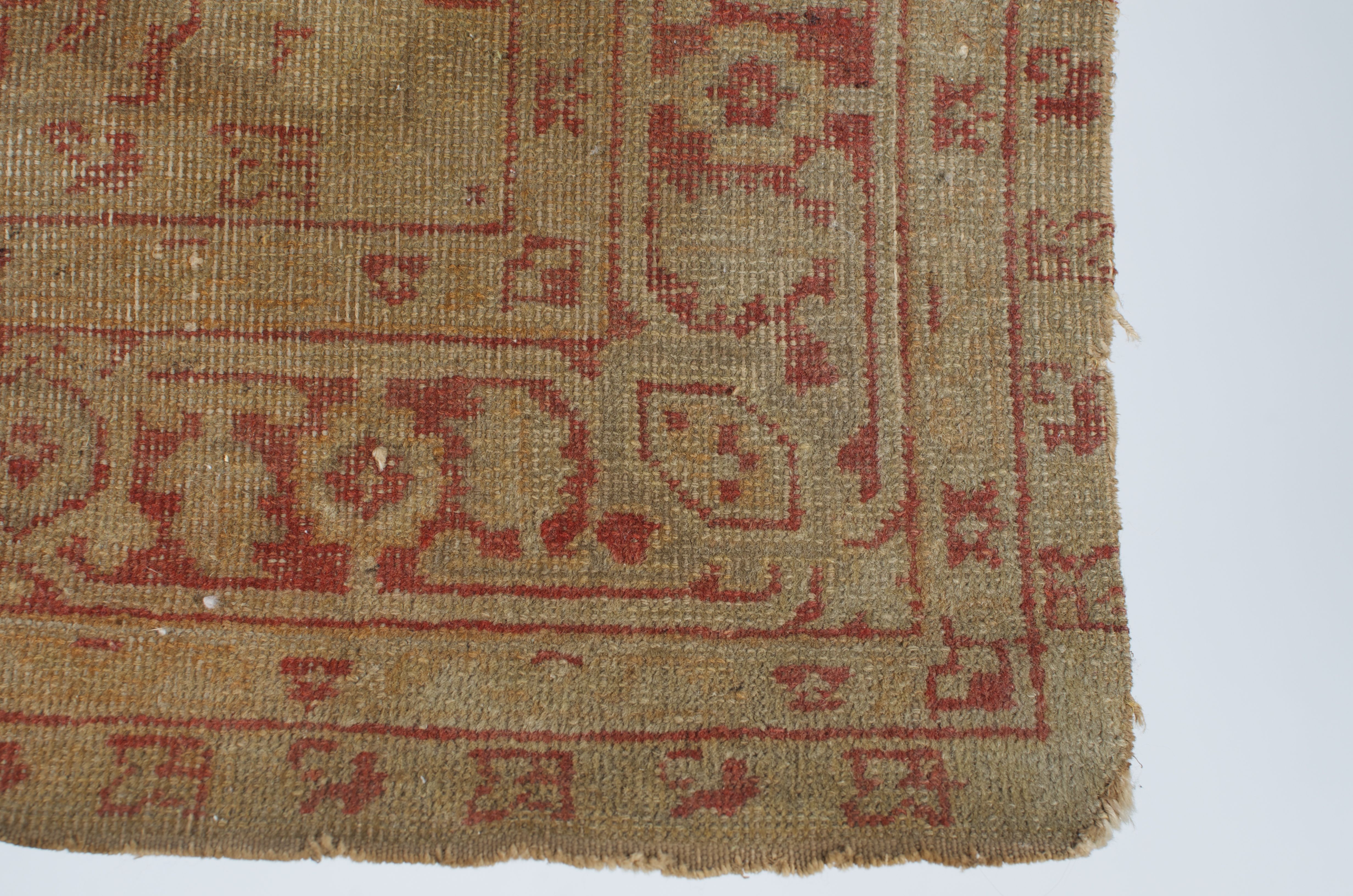 Antique Hand-Knotted Persian Rug