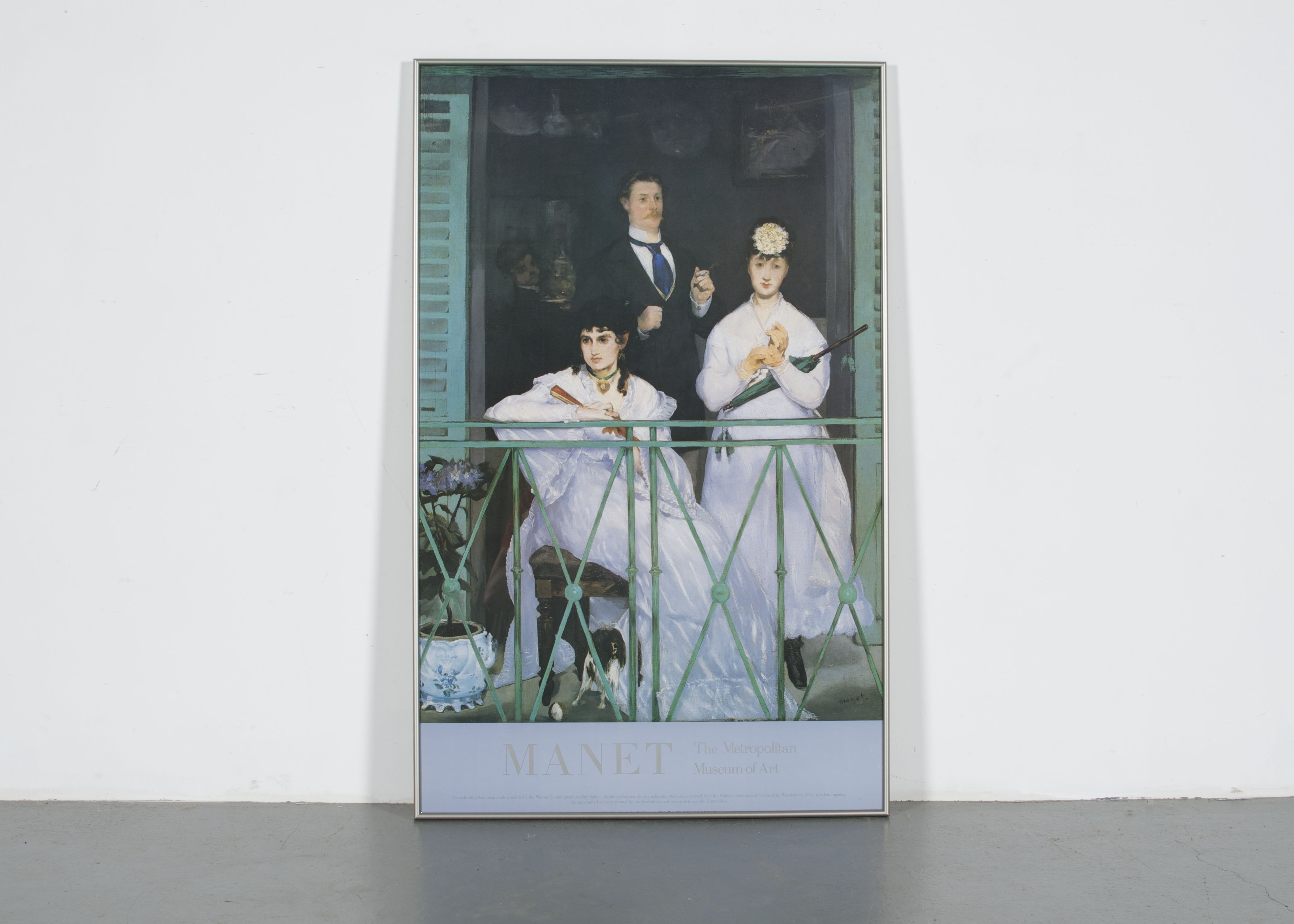 Framed Manet Print of "The Balcony"