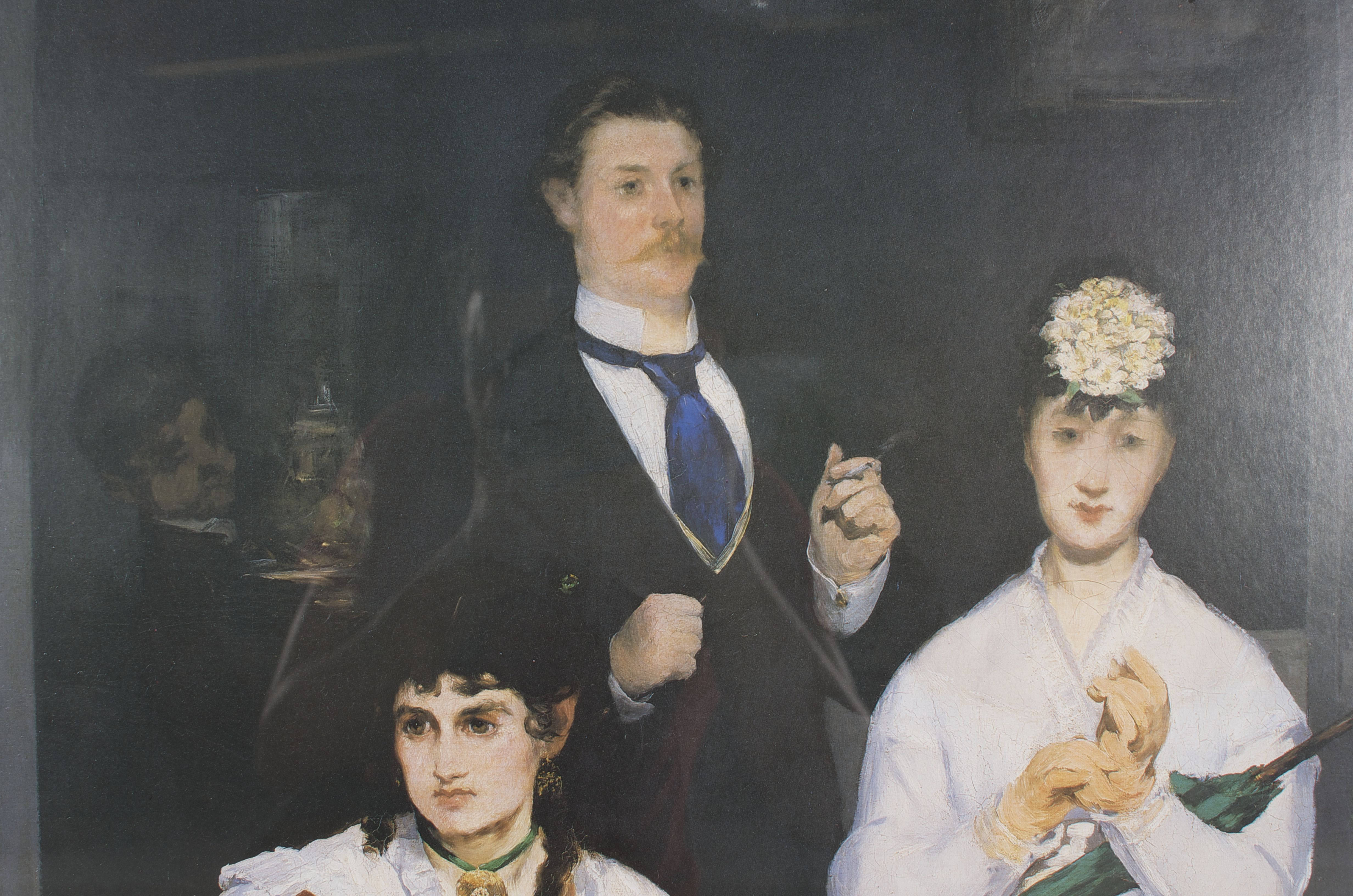 Framed Manet Print of "The Balcony"