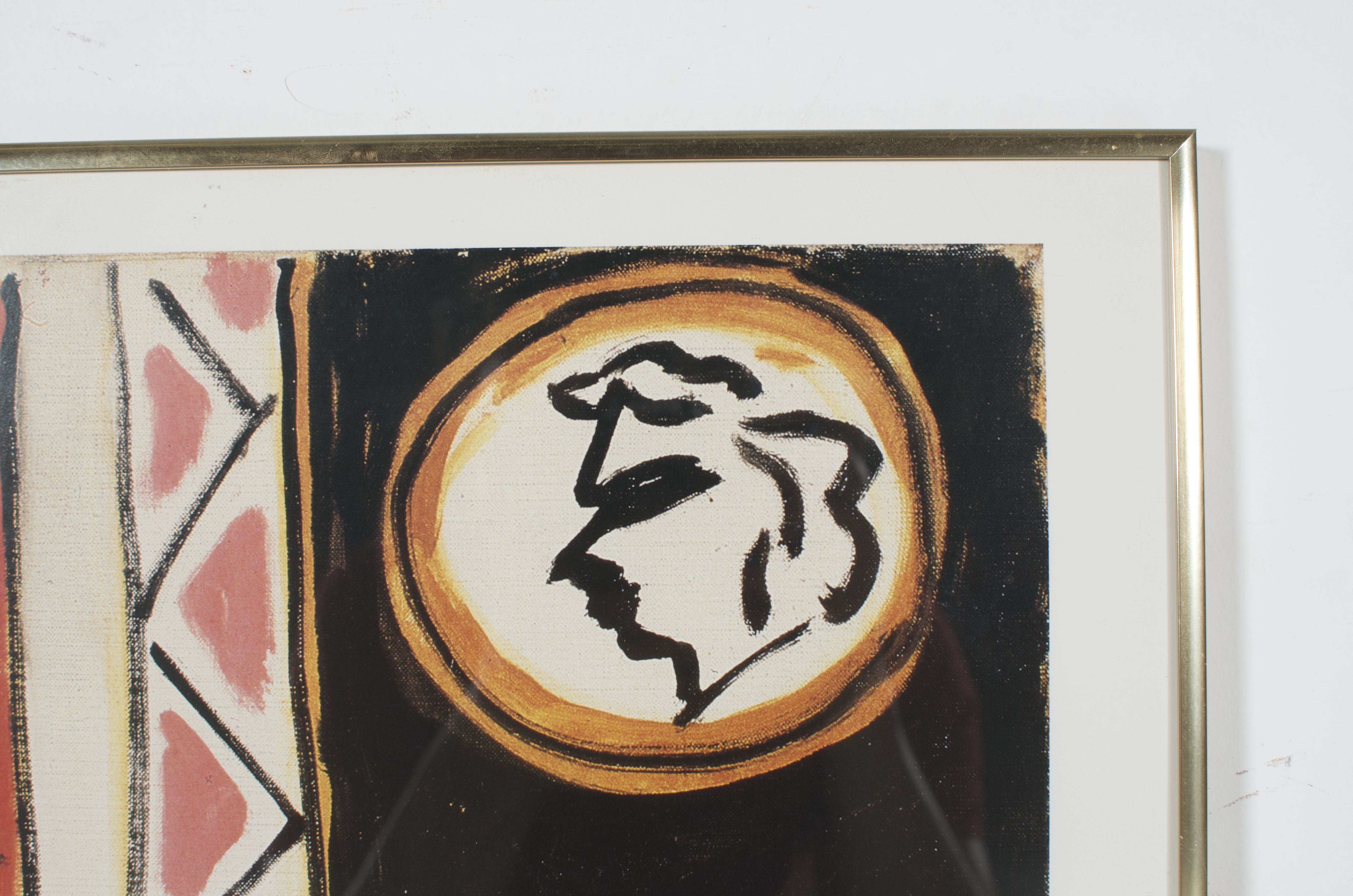 Framed Matisse Print of "Nature morte aux grenades"