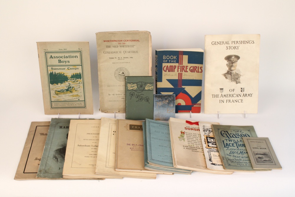 Vintage Pamphlets and Books