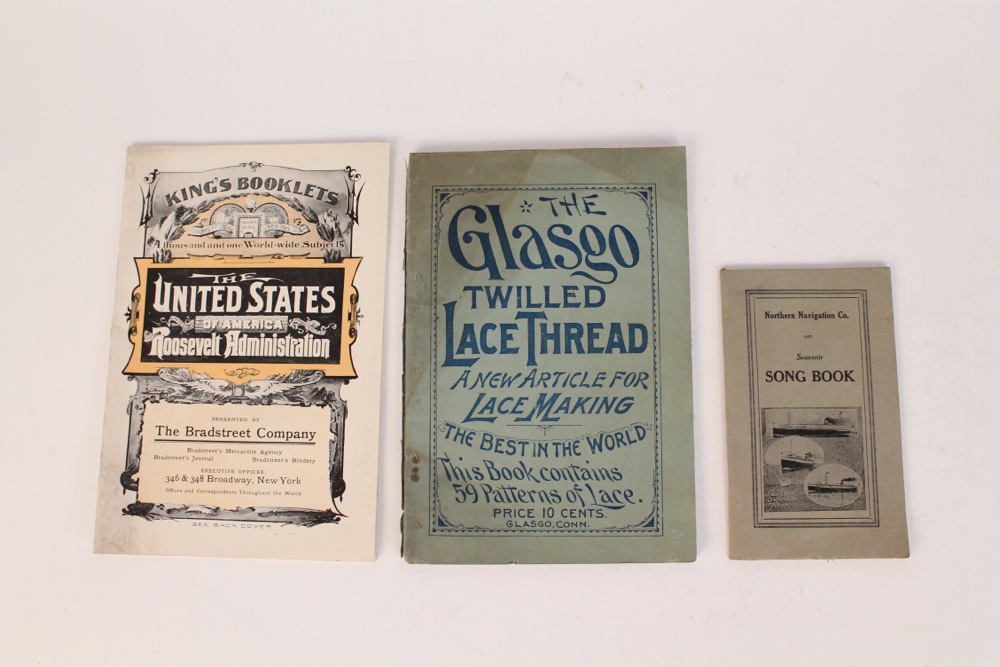 Vintage Pamphlets and Books