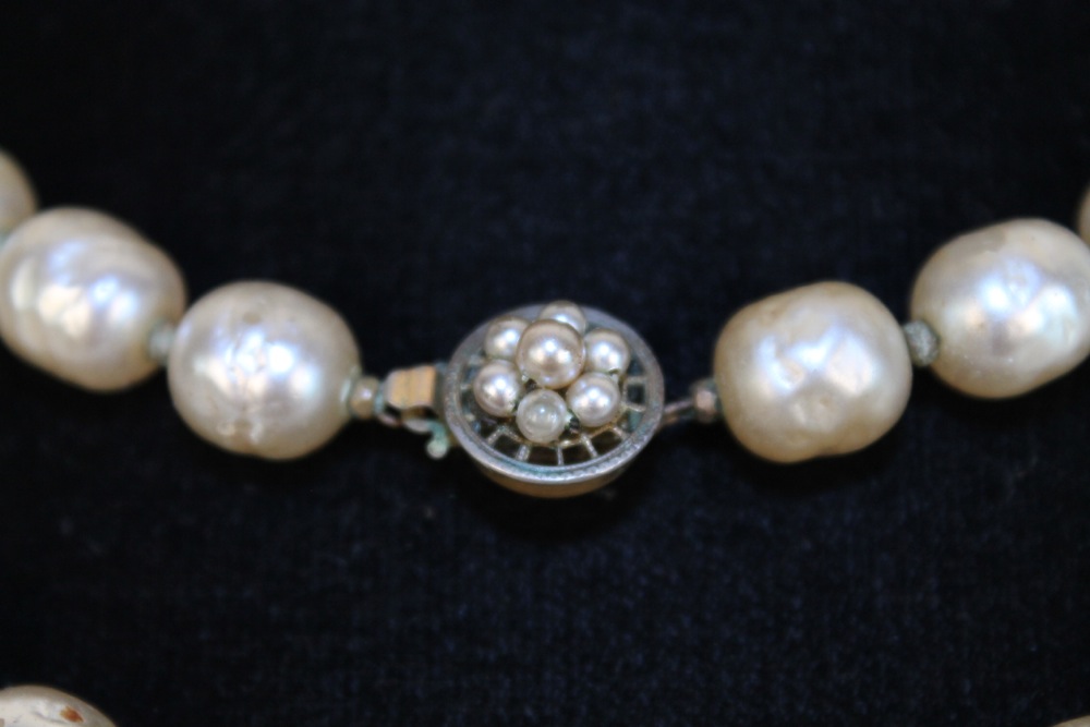 Vintage Faux Pearl Costume Jewelry 