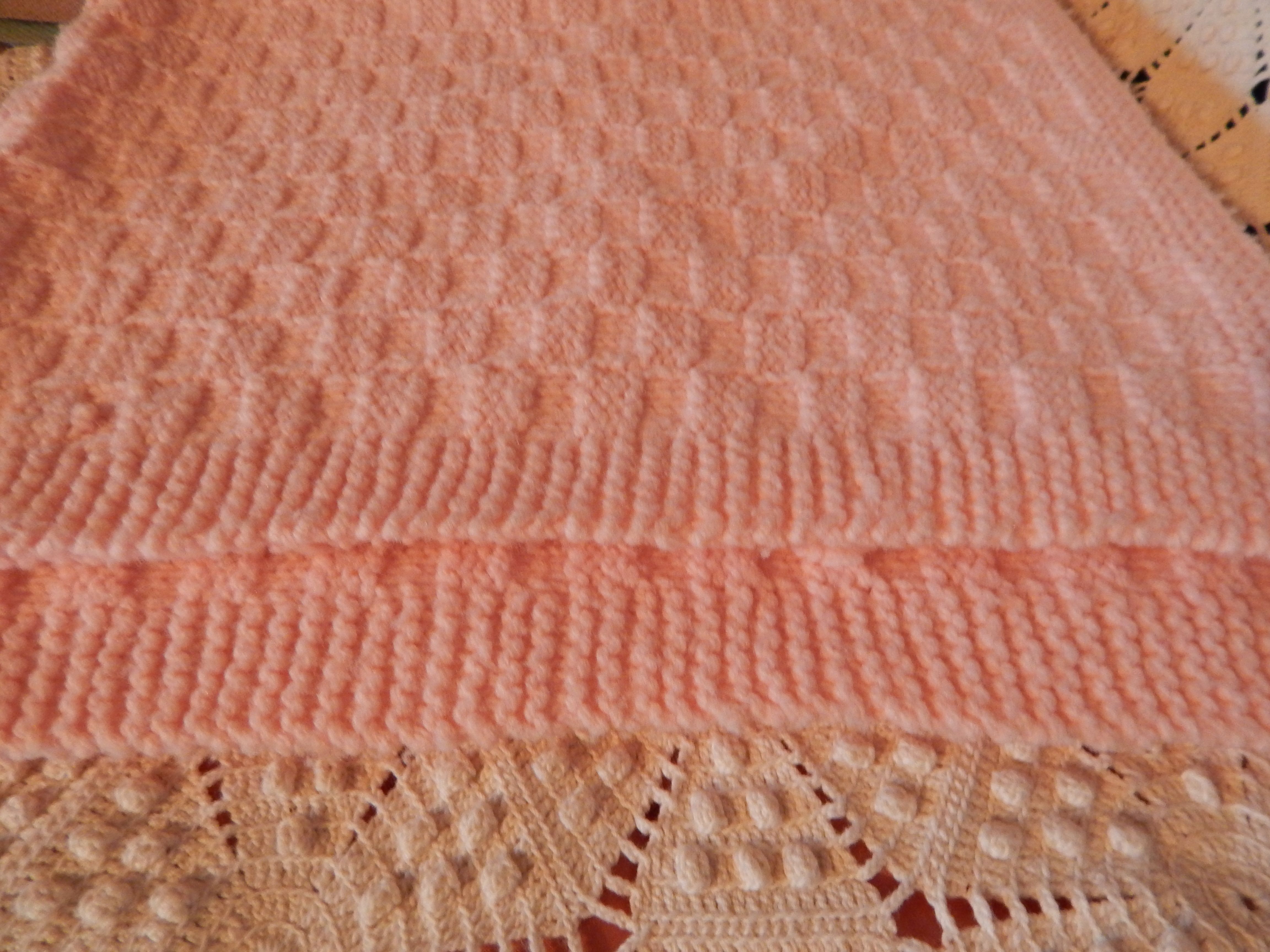 Vintage Linens, Granny Afghan and Needlepoint