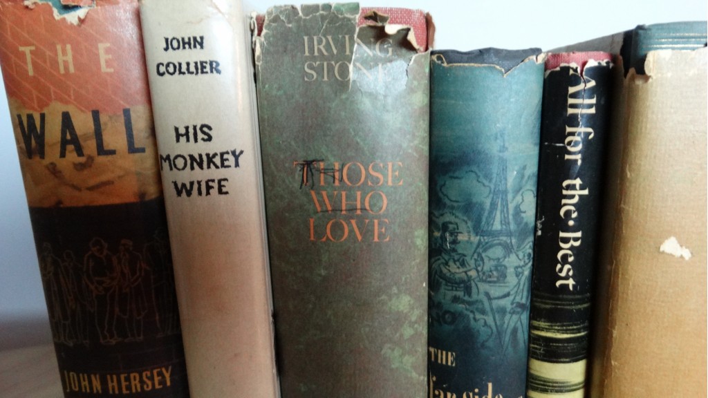 Variety of Vintage Fiction Books