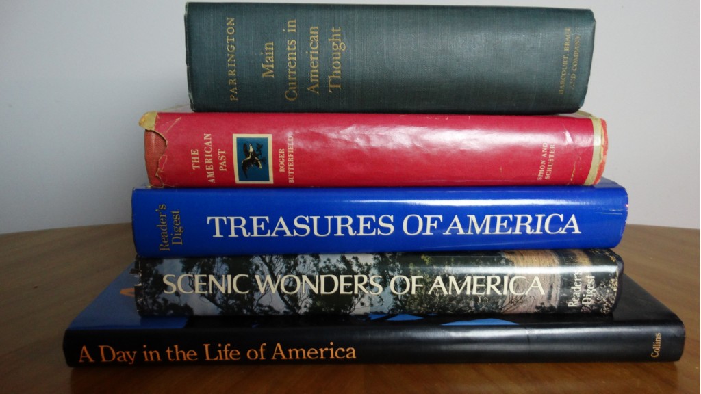 Vintage American Themed Books