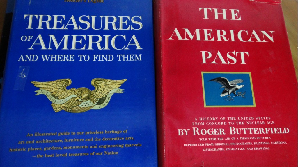 Vintage American Themed Books