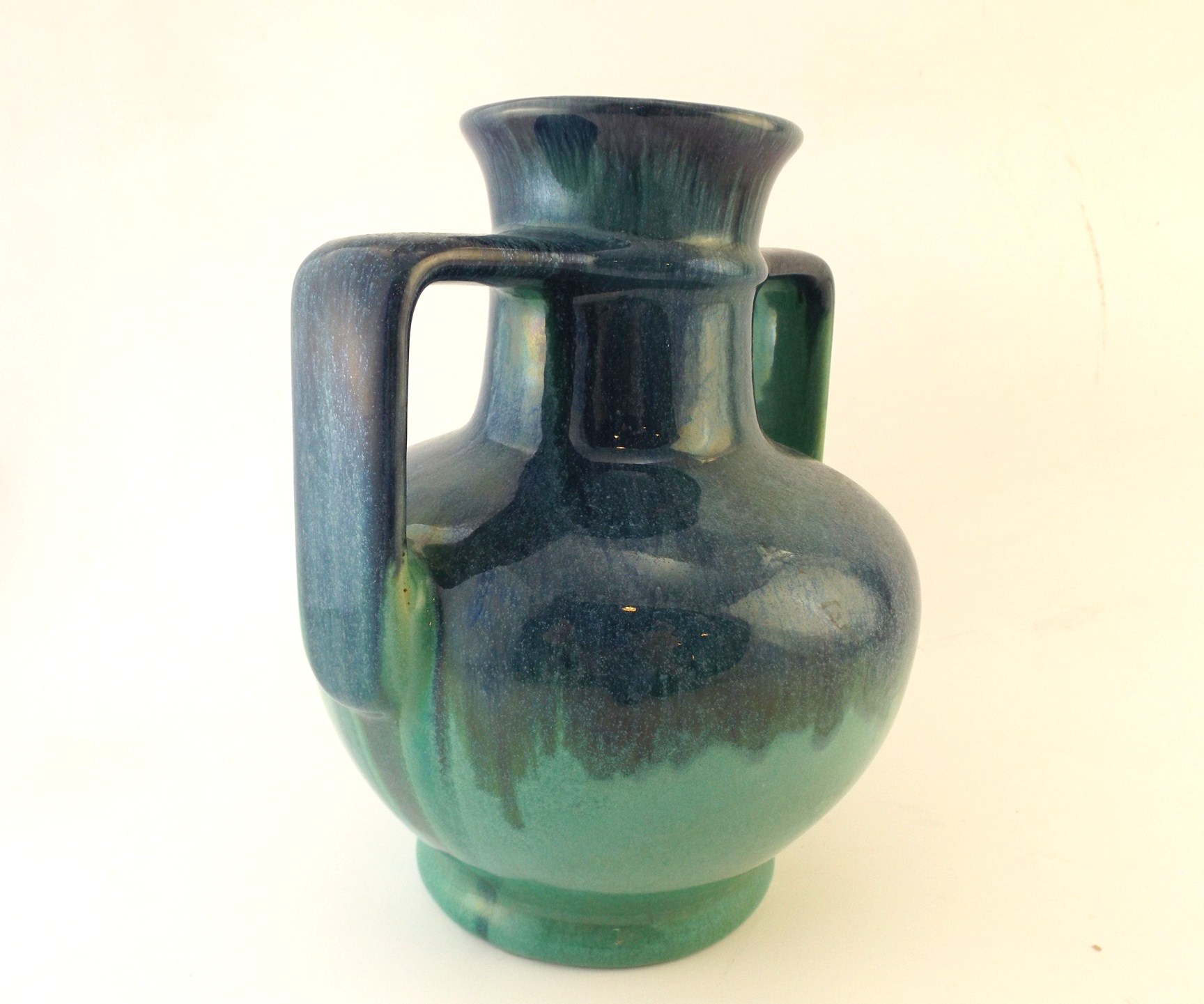 Muncie Pottery Doubled-Handled Vase