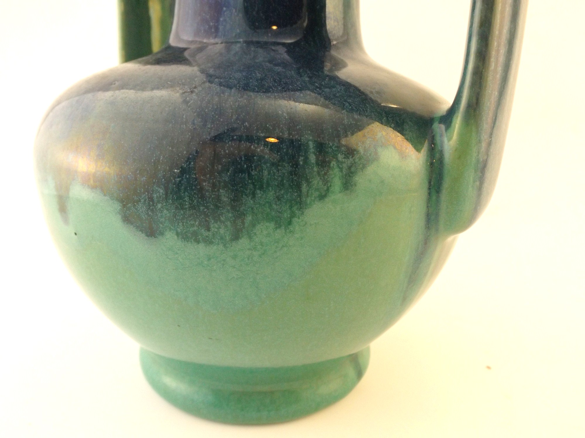 Muncie Pottery Doubled-Handled Vase