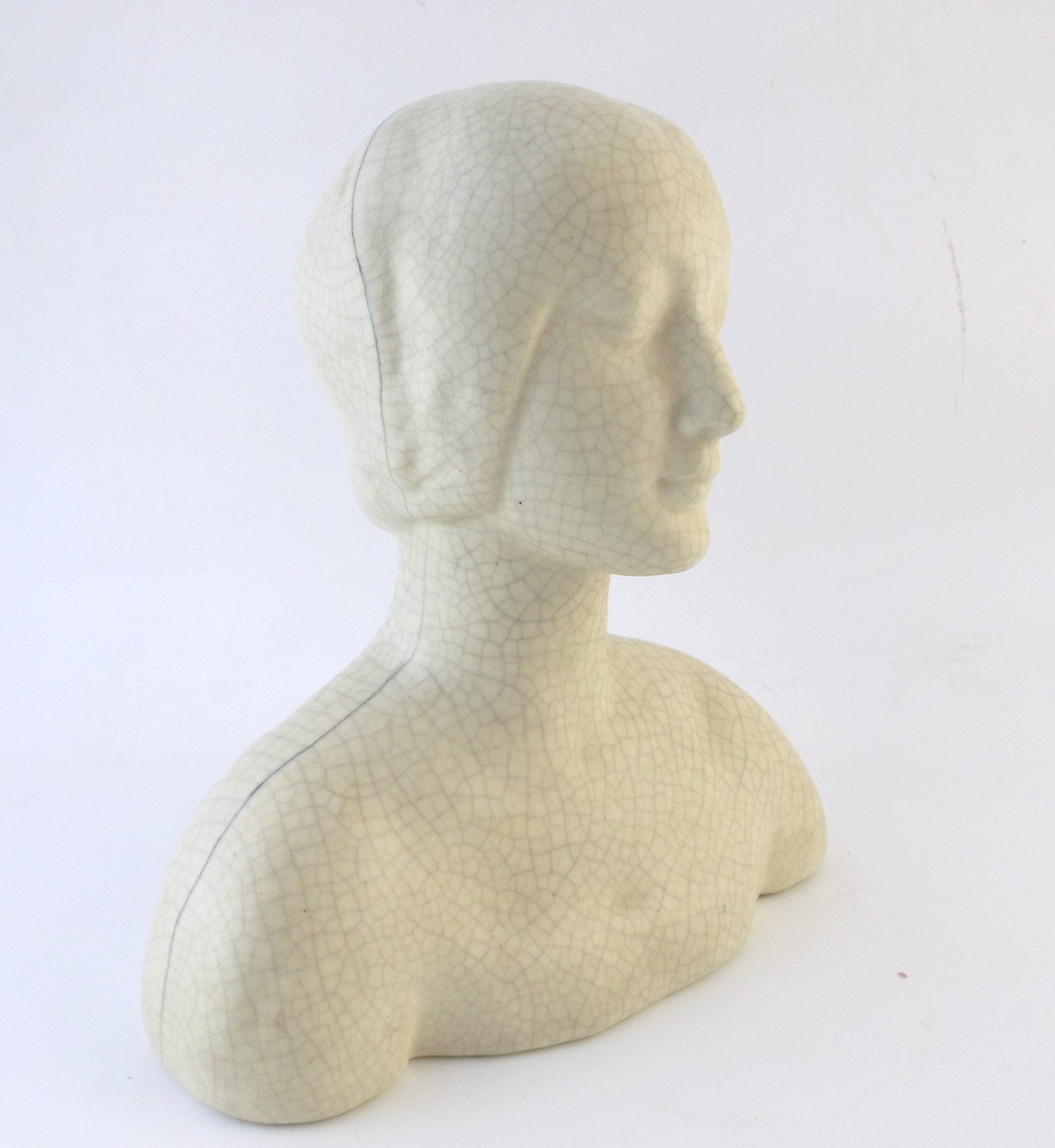 1912 Rookwood Pottery Figural Bust