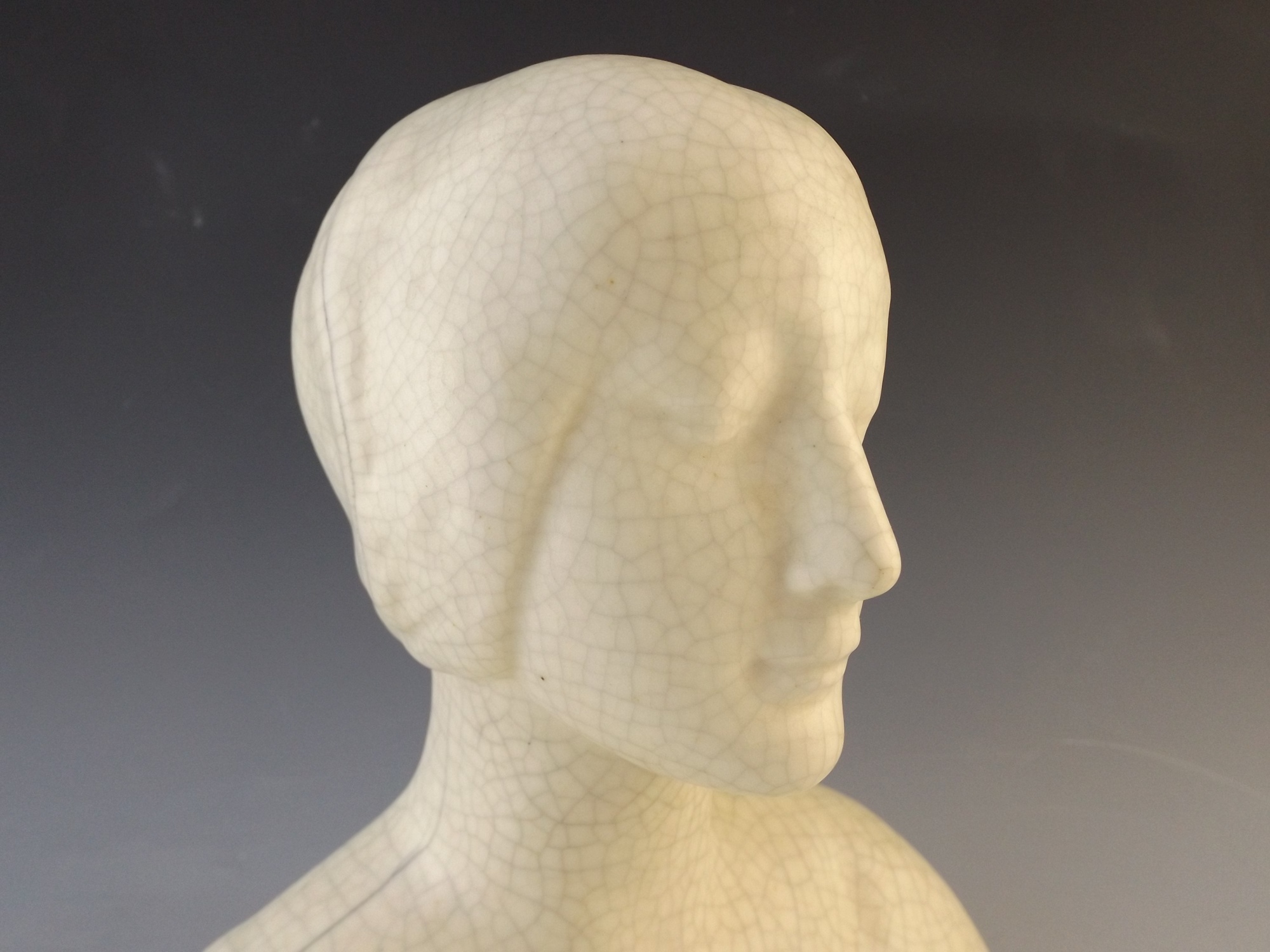 1912 Rookwood Pottery Figural Bust