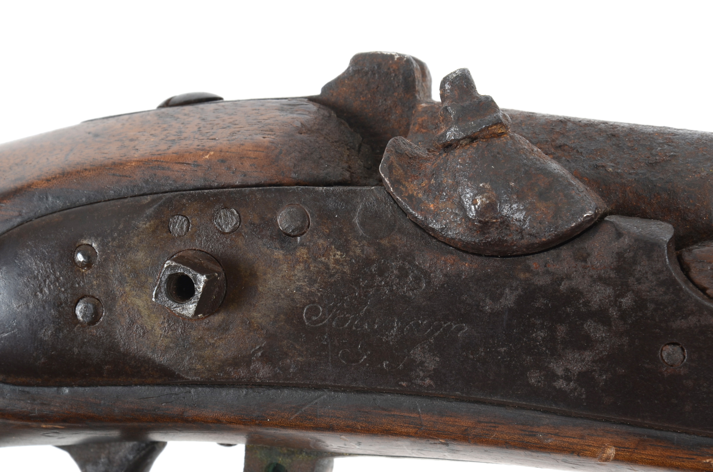 Antique 1822 Potsdam Prussian Percussion Cap Rifle