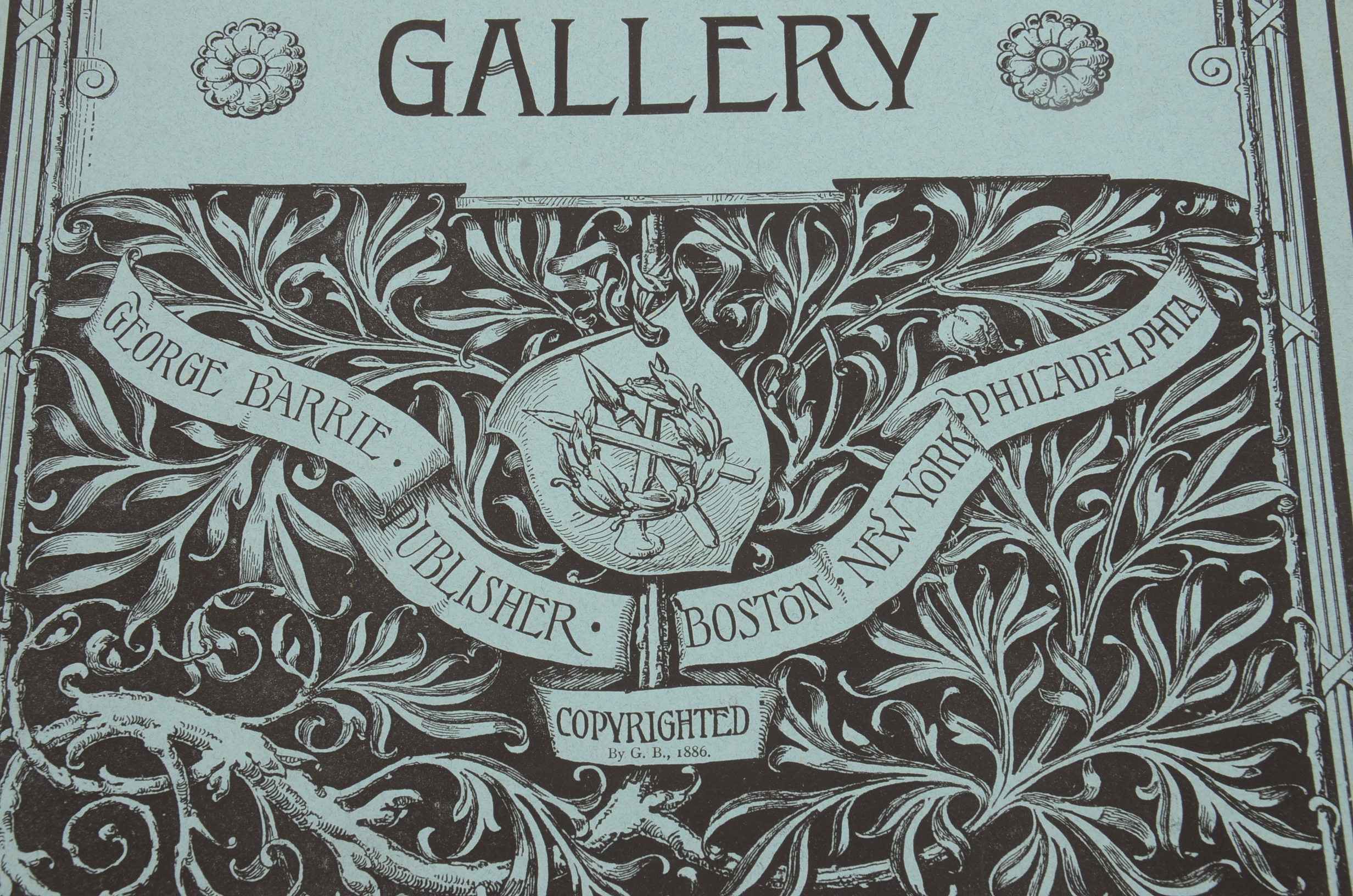 International Gallery Engravings 1886 George Barrie Publisher