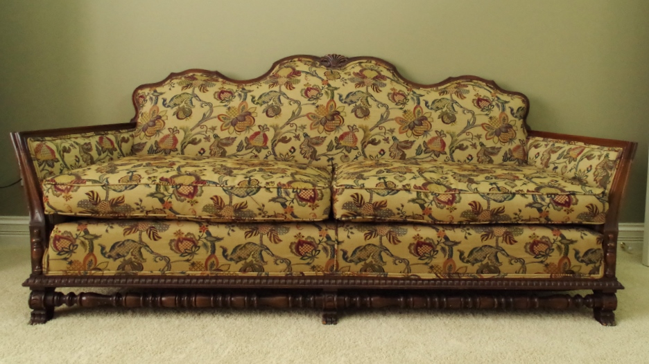 Renaissance Revival Style Sofa Circa 1930s