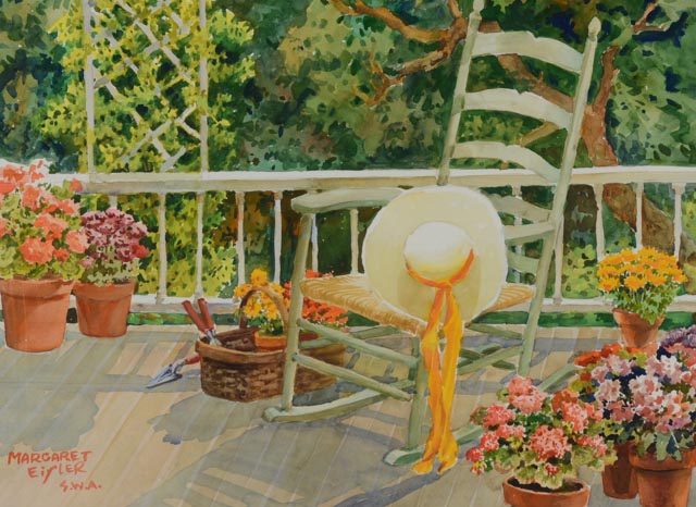 Original Margaret Eifler Watercolor Painting