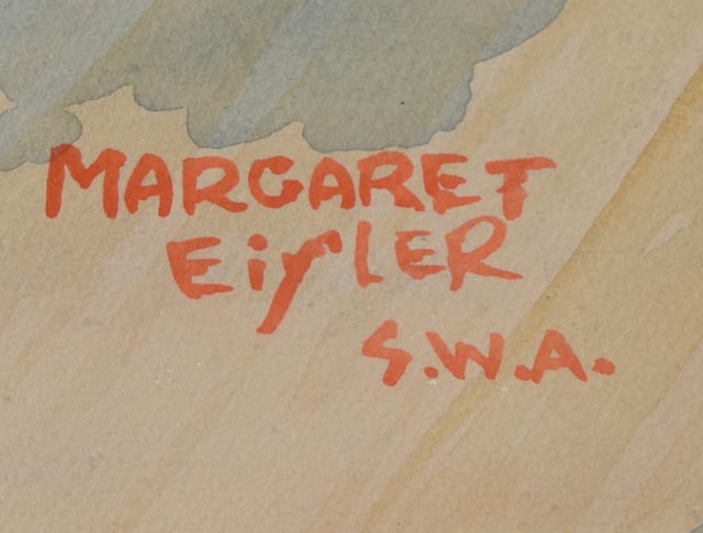 Original Margaret Eifler Watercolor Painting