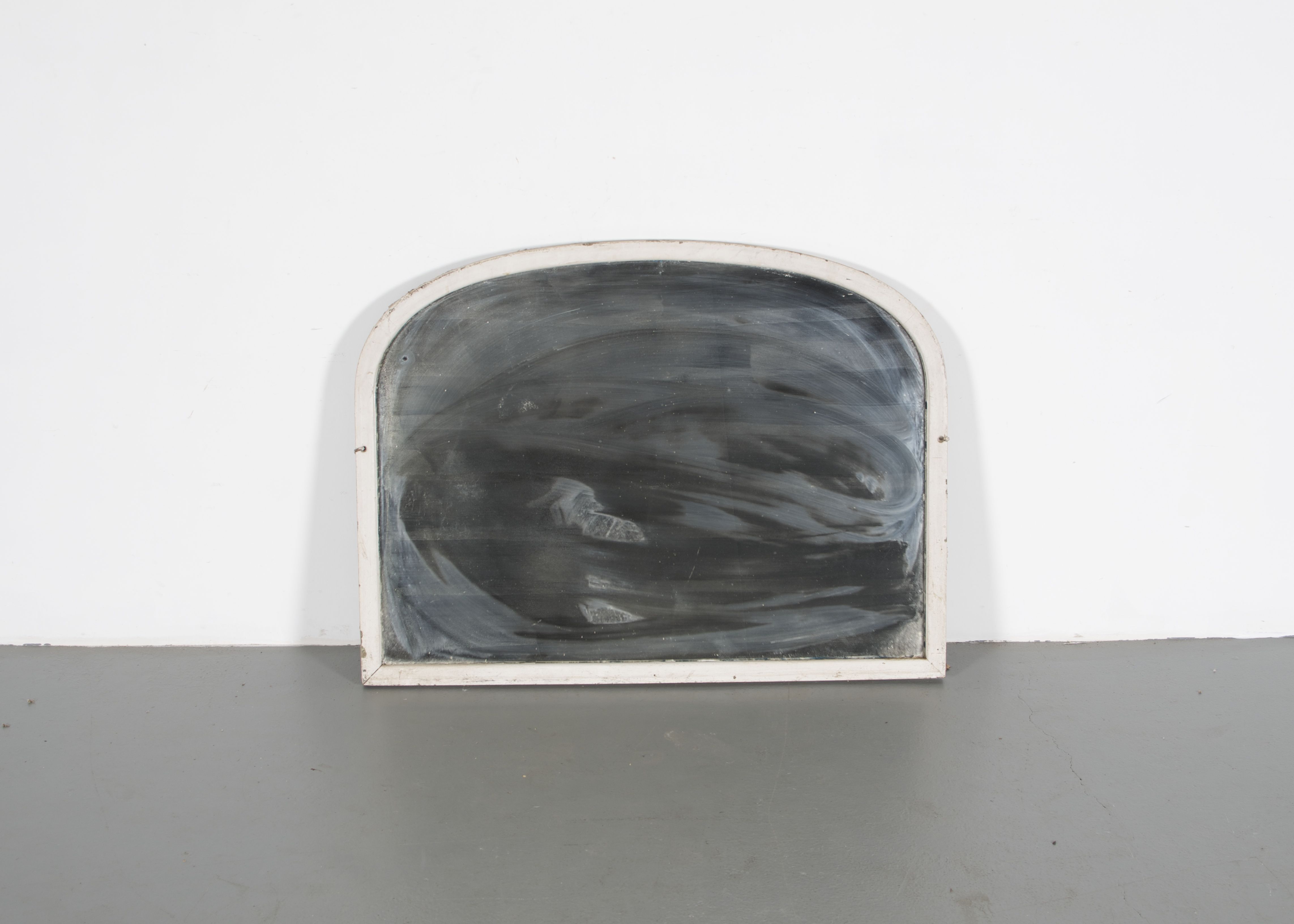 Vintage Extended Circle Top Mirror