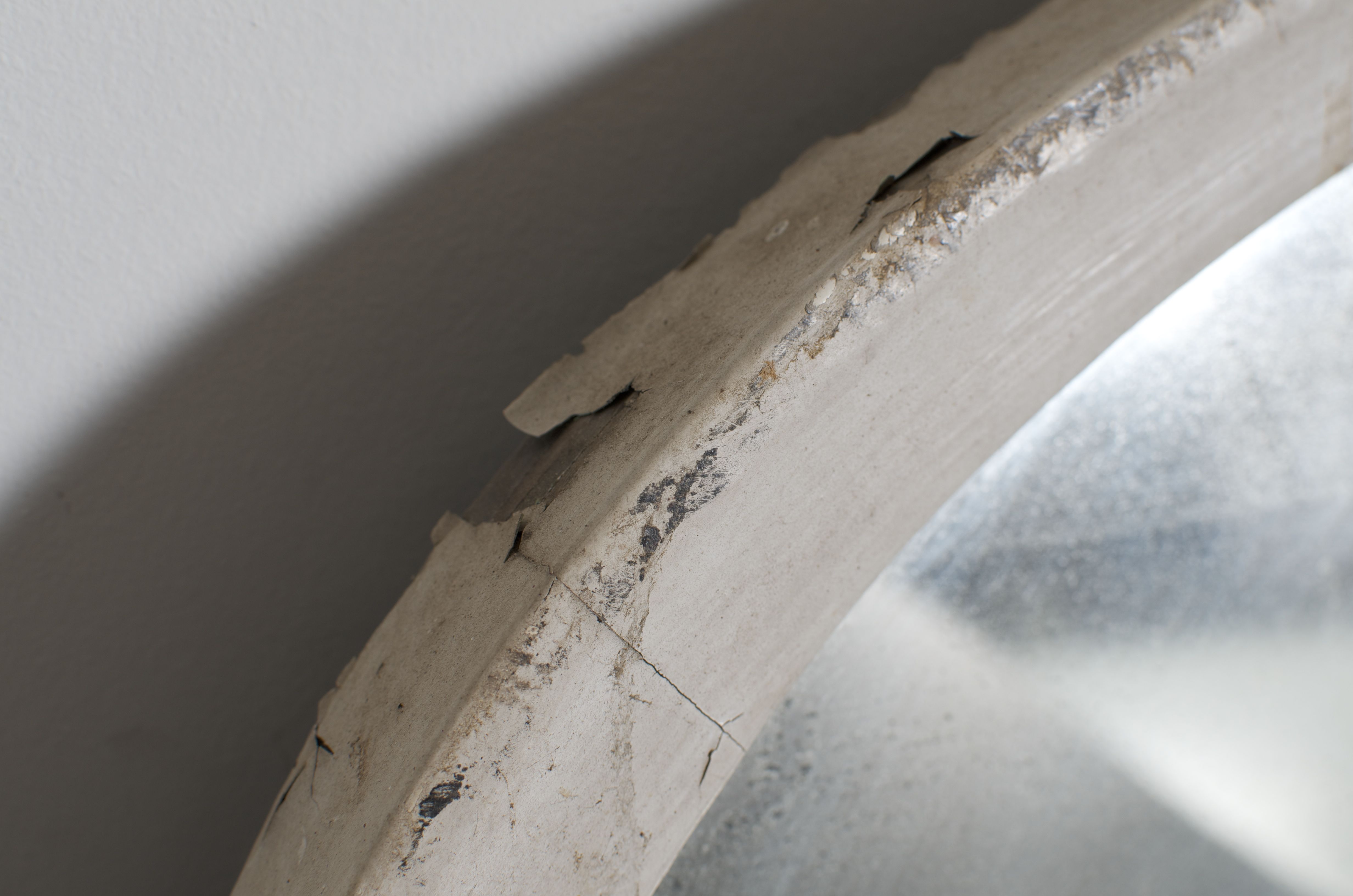 Vintage Extended Circle Top Mirror