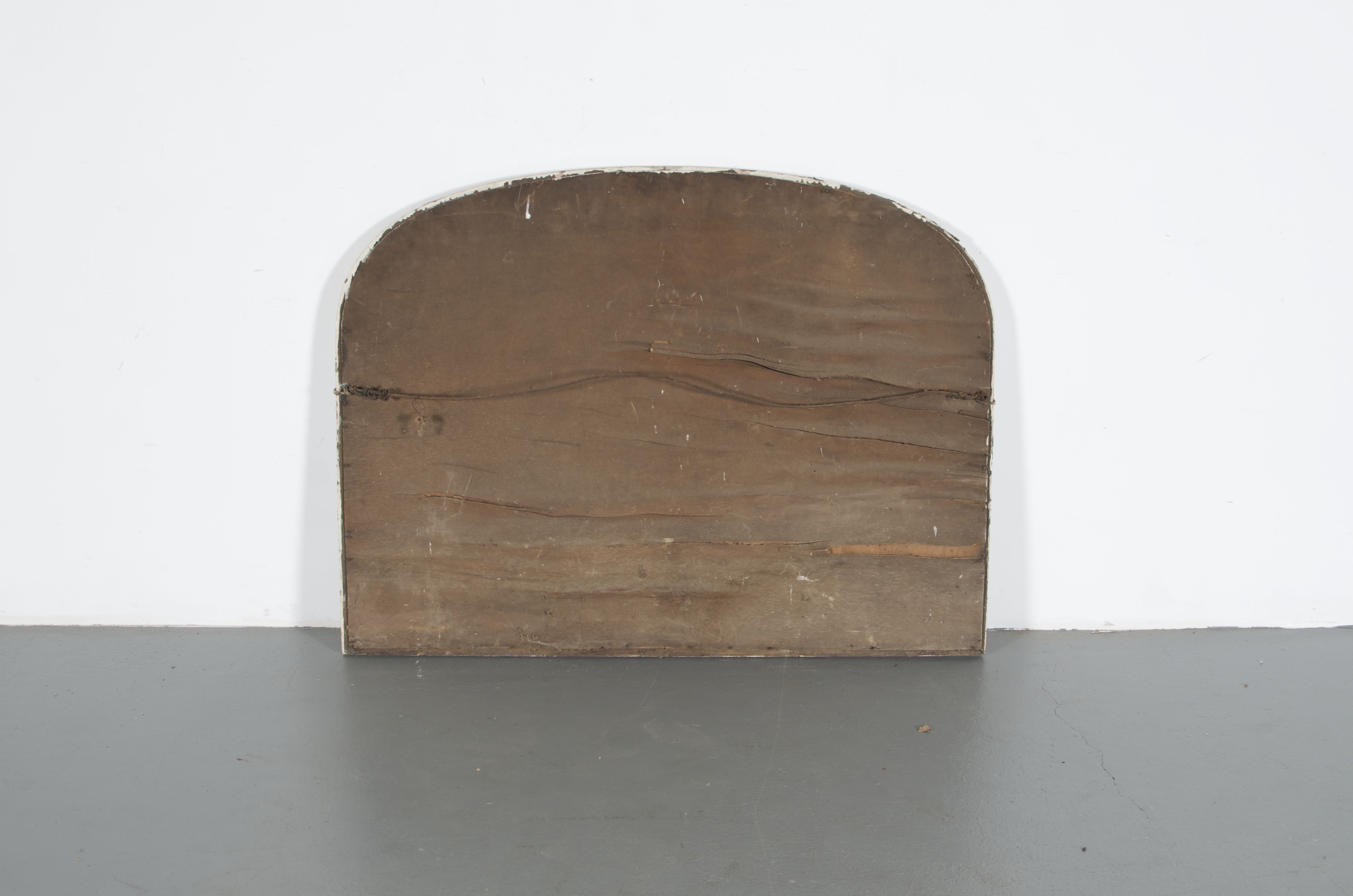 Vintage Extended Circle Top Mirror