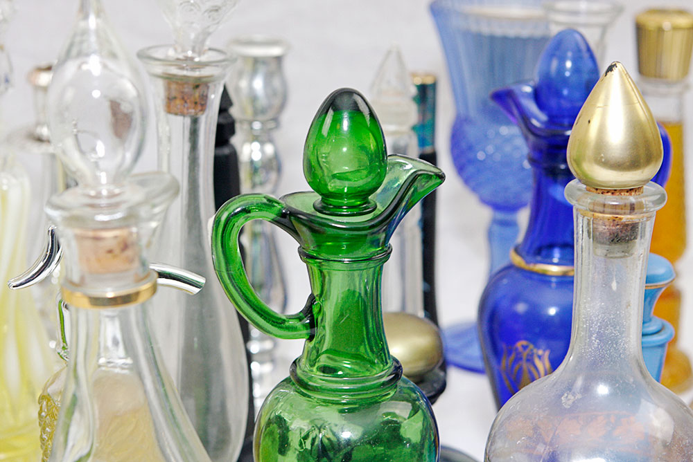 Lovely Vintage Glass Avon Bottles