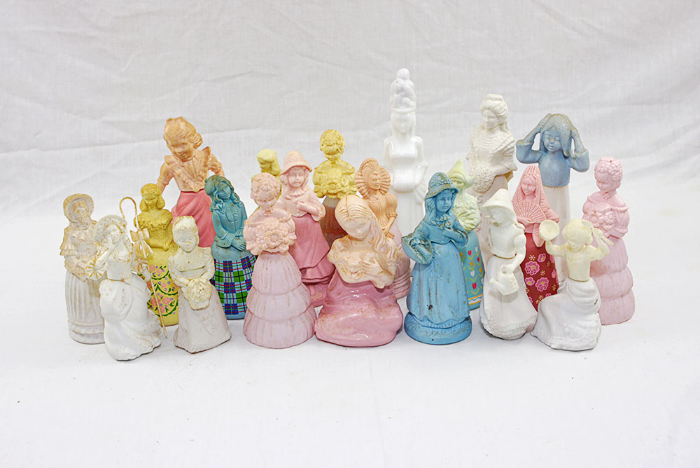 Colorful Figurine Avon Bottles