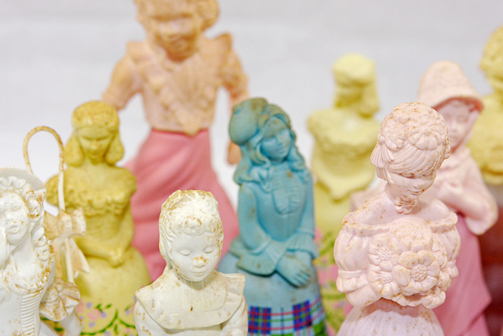 Colorful Figurine Avon Bottles