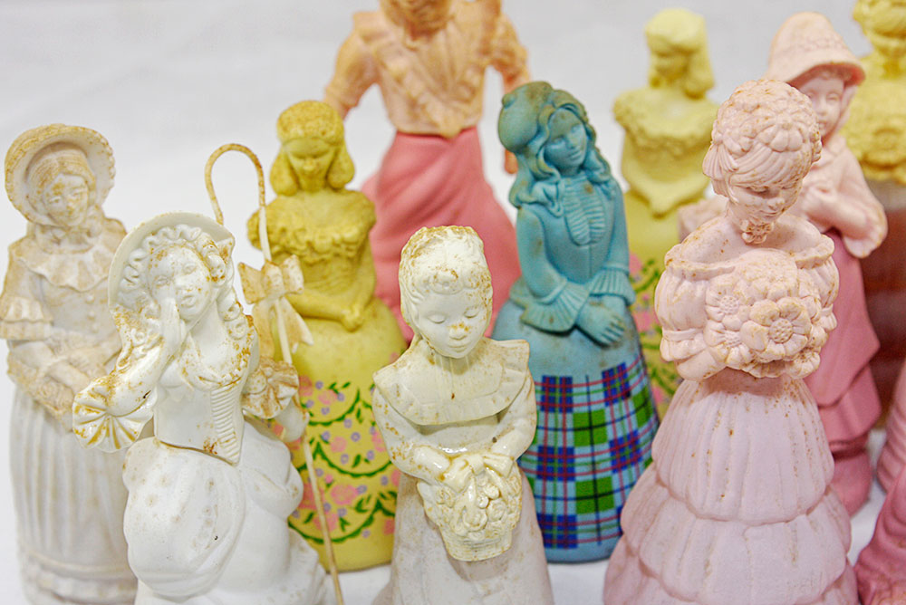 Colorful Figurine Avon Bottles