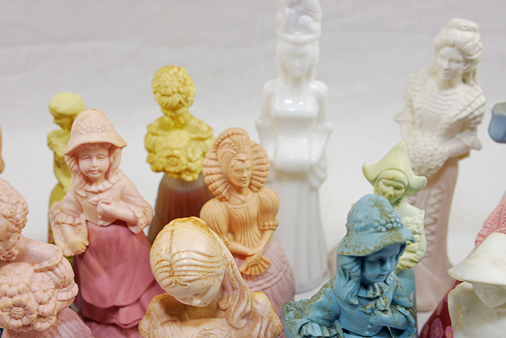 Colorful Figurine Avon Bottles