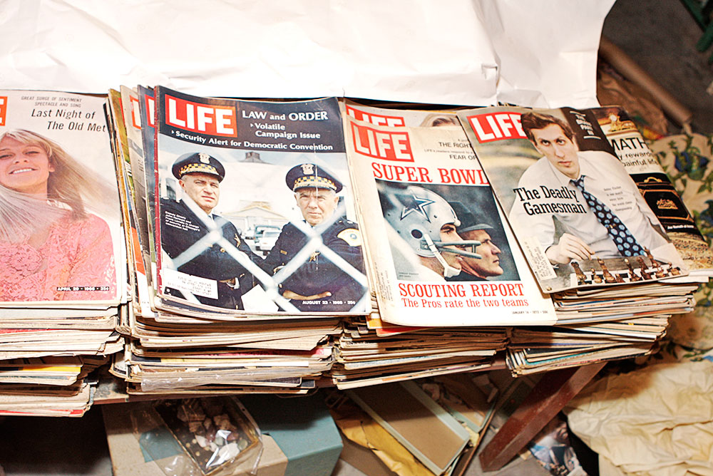 Huge Collection of Vintage Life Magazines