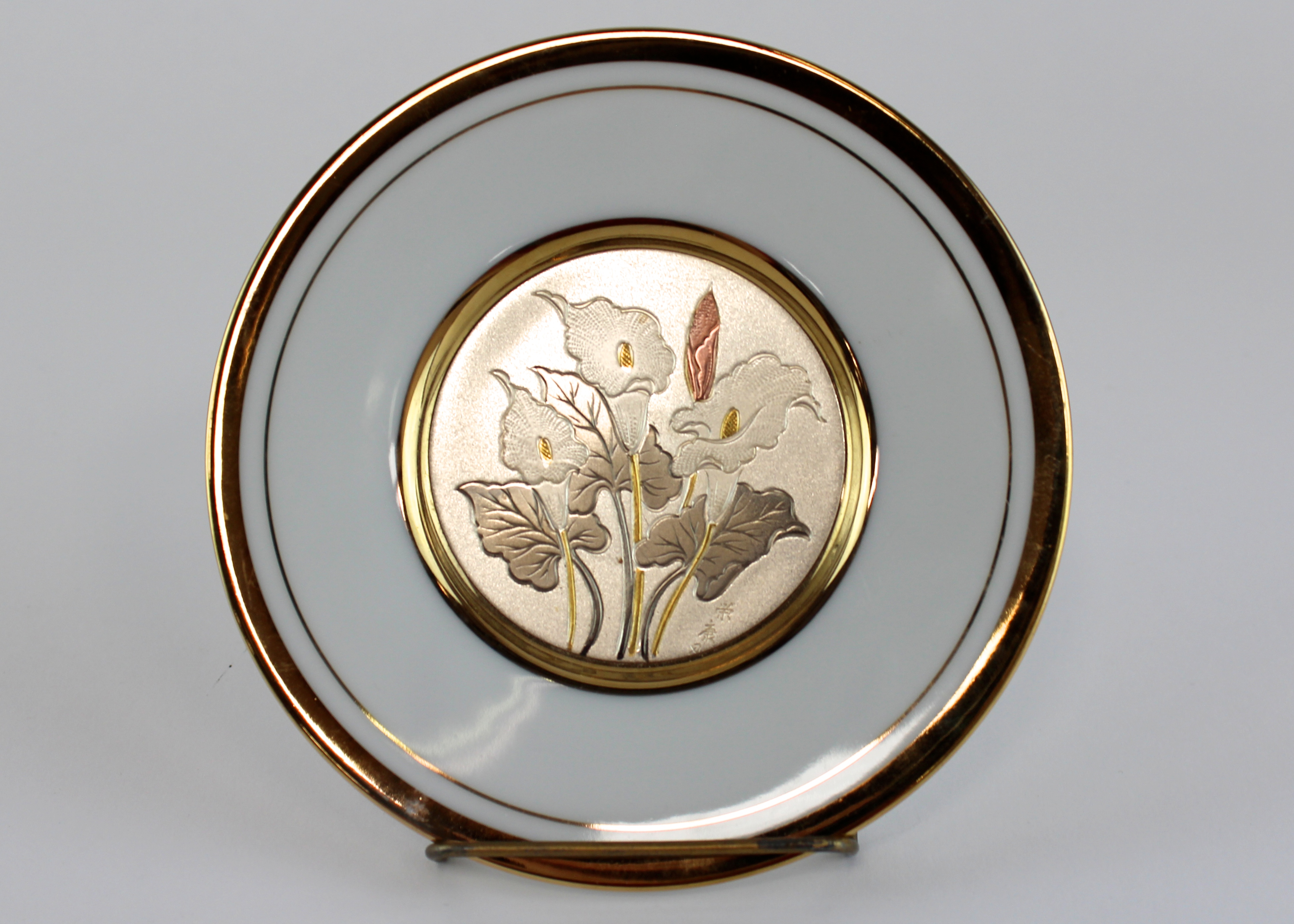 "The Art of Chokin" 24k Gold Plate