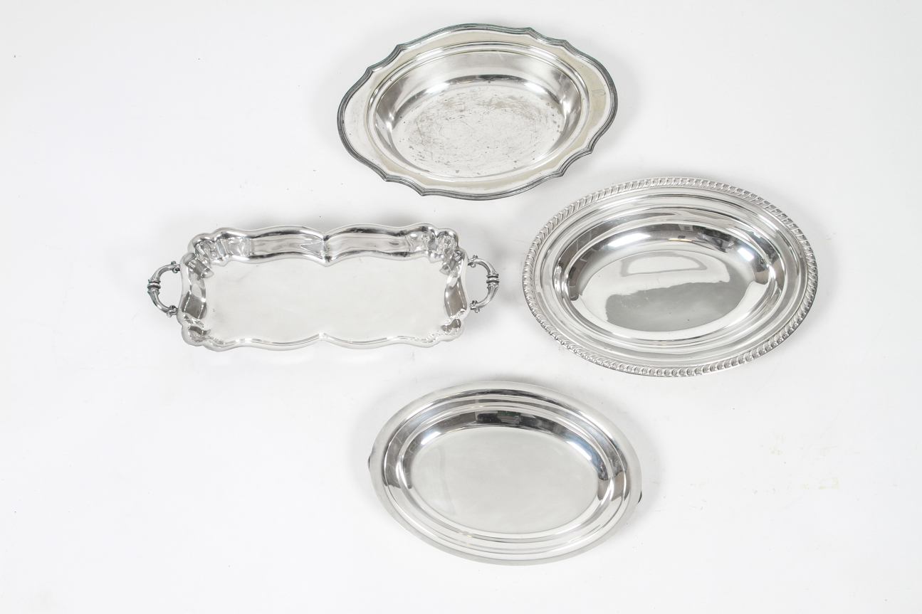 Medium Sized Plated Silver Lot