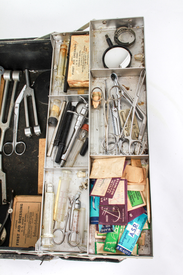 Authentic WWII Era Military Medical Kit
